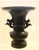 19th Century Meiji Japanese Chinese Asian Bronze Metal Vase Foodogs Handles Antique Vintage For Sale - Image 10 of 10