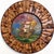 A captivating original oil painting by Serg Graff, titled “Golden Voyage”, rendered on circular wood panel. The artwork...