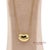 Tiffany and Co. Tiffany&Co. Elsa Peretti 18k 750 Solid Yellow Gold Bean Design Pendant Necklace For Sale - Image 4 of 13