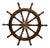 Large Mid 20th Century Teak Ships Wheel, 1960s For Sale