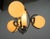 Ivory Art Deco Chandelier in Glass and Nickel, Europe, 1930s For Sale - Image 8 of 13