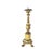 Gold Italian Carved and Gilded Wooden Pricket Candlesticks, a Pair For Sale - Image 8 of 13