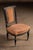 Late 19th-century Renaissance Revival side chair executed in ebonized hardwood with extensive foliate carving and...