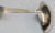1940s Sterling Silver Ladle With Floral Design For Sale - Image 5 of 7