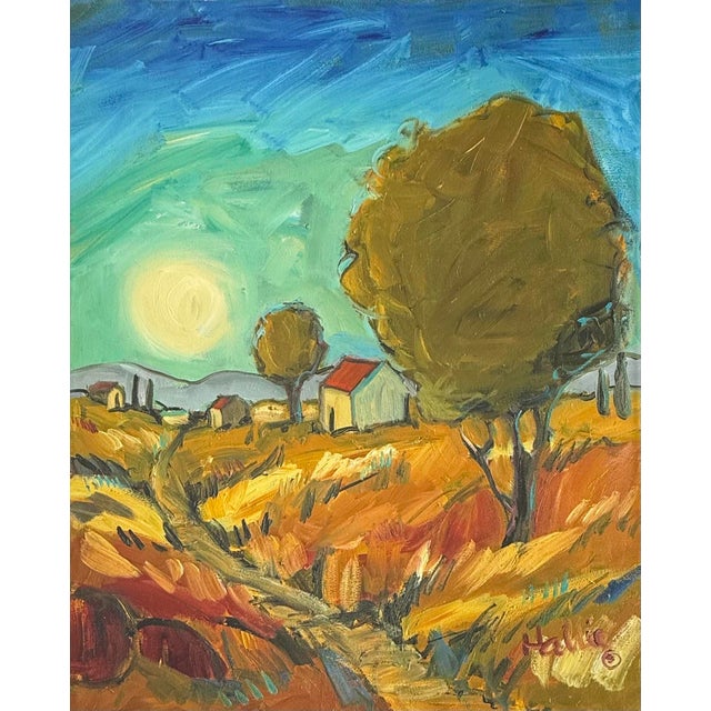 Hallie Walker Pastoral Landscape 21st Century Giclée on Textured Watercolor Paper Pastoral Landscape by Hallie Walker...