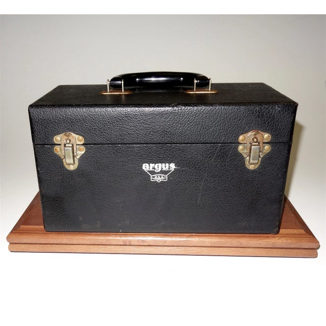 Cinema Equipment Carry Case Circa 1940s Artifact For Sale In Dallas - Image 6 of 6