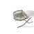 Mid-Century Space Age Chrome amd Smoked Glass Telephone Bench, 1970s For Sale - Image 9 of 11