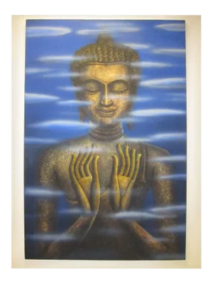 Kasem Khaolaor Painting, "Enlightenment"