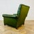 19th Century English Green Leather Club Chair For Sale - Image 13 of 18