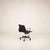 Metal Vintage Black Aluminum Office Chair by Charles & Ray Eames for ICF, 1970s For Sale - Image 7 of 18