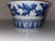 Antique Japanese Blue and White Sake Cup Washing Bowl For Sale - Image 15 of 18