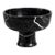 Black and White Marble Bowl - 8x8x6 For Sale