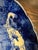 Japanese 19th Century Blue and White Katagami Porcelain Scalloped Bowl For Sale - Image 4 of 12