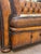 Large English Chesterfield Sofa of Tufted Leather From the Edwardian Era For Sale In Austin - Image 6 of 9
