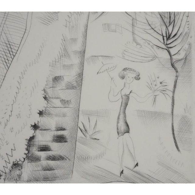 Mily Possoz, Lily of the Valley, Original Signed Engraving For Sale - Image 7 of 11