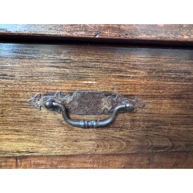 19th Century European Farmhouse Worktable/Refectory Table With 3 Drawers For Sale - Image 13 of 15