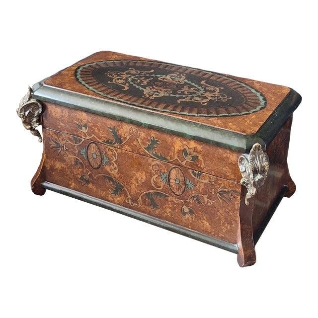 Estate Castillian Imports Aries Treasure Box For Sale