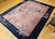 Vintage Hand-Knotted Chinese Art Deco Rug, Wool Pagoda Floral Motif, 9' x 12' For Sale - Image 4 of 17