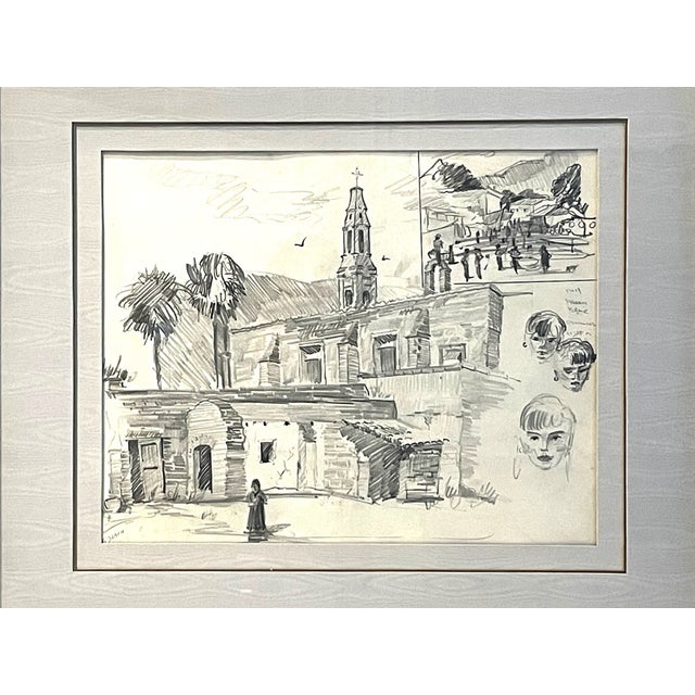 About the artist Leonard Scheu (1904-1995) was a well-known artist who studied at the California School of Fine Arts and...