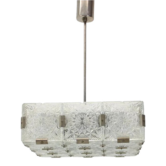 Mid-Century Czech Chandelier from Preciosa, 1970s For Sale