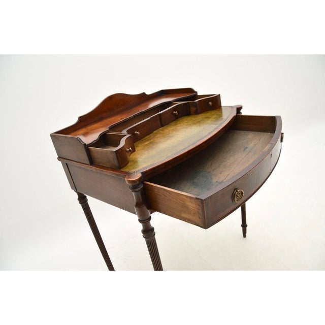 Regency Sheraton Escritoire Desk, 1910 For Sale - Image 9 of 11