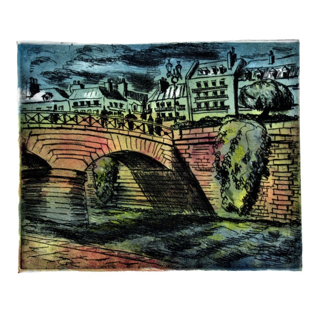 Arnold A. Grossman, Paris, Le Pont Neuf, Circa 1990 For Sale