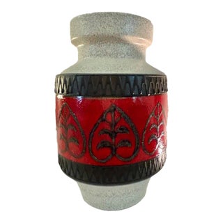 1970s Dümler & Breiden "Fat Lava" West Germany Art Pottery Vase For Sale