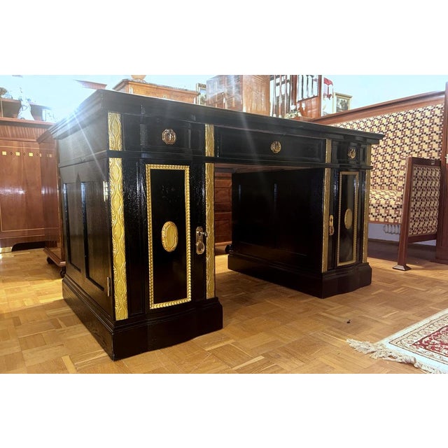 Art Nouveau Desk by August Ungethüm, Vienna, Austria, 1910s For Sale - Image 18 of 18