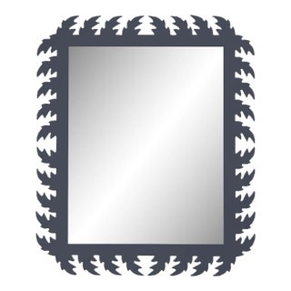 Fleur Home Audubon Rectangle Mirror in Hale Navy, 33x43 For Sale