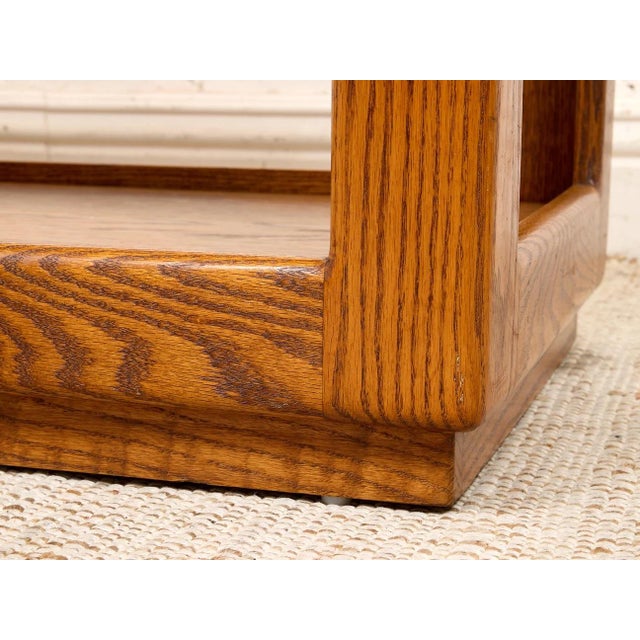 Oak Vintage Entry-Table or Retail Display For Sale - Image 10 of 10
