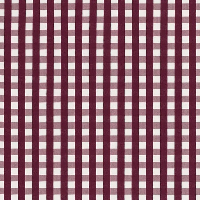 With a satin stripe achieved through double beam weaving, this check can work with casual and formal schemes alike. Sold...