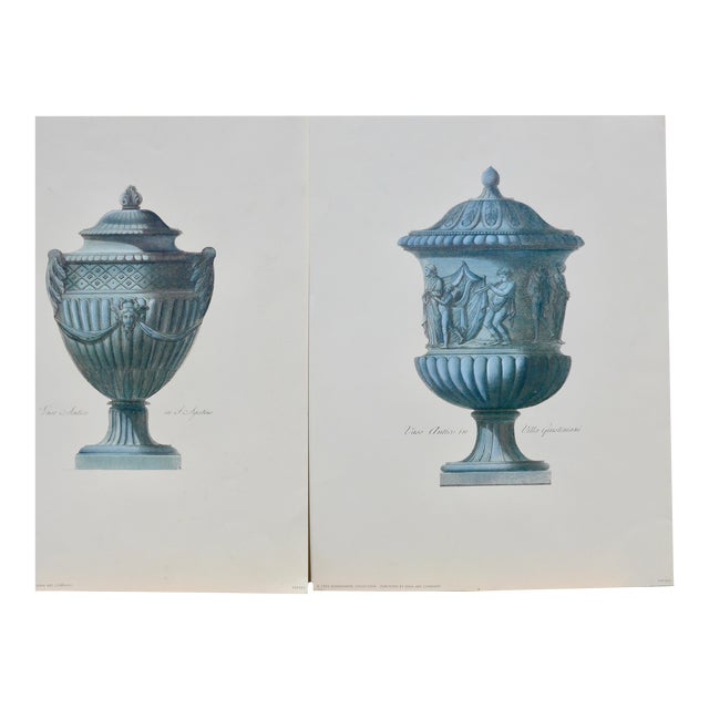 Two Posters of Antique Vases Fine Art Posters For Sale