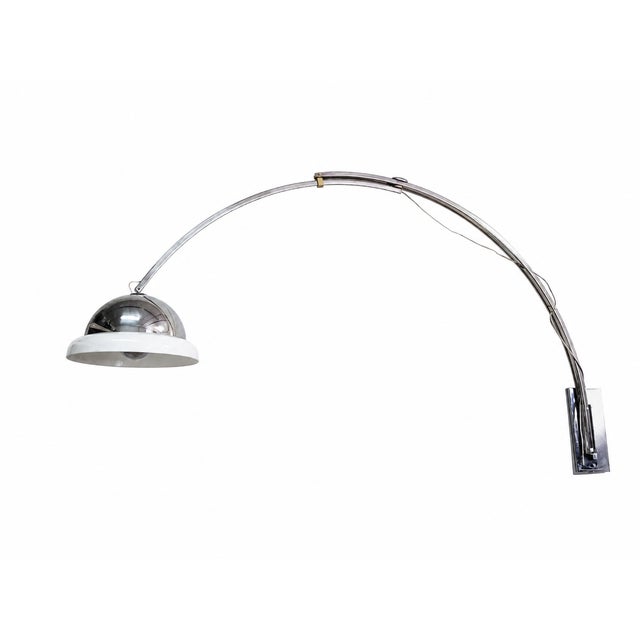 Telescopic Wall Lamp in Steel and Opaline Acrylic by Goffredo Reggiani for Reggiani, Italy, 1960s For Sale - Image 15 of 15
