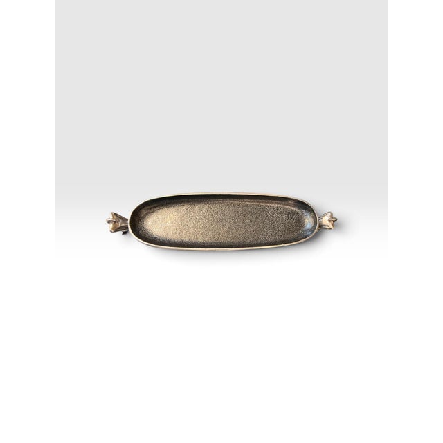 2000 - 2009 Carrol Boyes “At Ease” Sculptural Aluminum Canoe Bowl, South Africa For Sale - Image 5 of 10