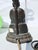 Bronze Chinese Ming Bronze Ancestor Figure Mounted as Lamp For Sale - Image 8 of 9