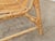 Light Yellow Vintage Bamboo and Rattan Bench, 1970s For Sale - Image 8 of 15
