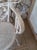 Coastal Vintage White Wicker and Rattan Sweetheart Fiddlehead Peacock Chair For Sale - Image 3 of 6