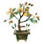 Vintage Miniature Hard Stone Jade Tree For Sale