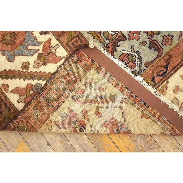 Textile Early 20th Century Persian Malayer Carpet For Sale - Image 7 of 7