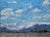 "Nevada Clouds" Contemporary Impressionist Style Landscape Oil Painting For Sale