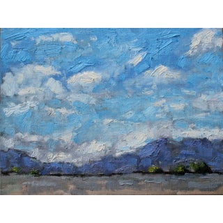 Nevada Clouds (Original Impressionist Oil Landscape) For Sale