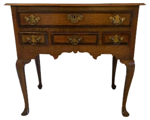 Antique George III Oak Lowboy