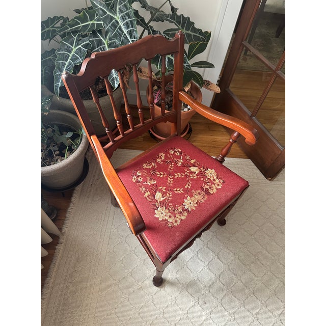 A beautifully kept Pennsylvania House chair made of solid cherrywood. Manufactured in Lewisburg, Pennsylvania during the...
