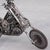 Contemporary New Handcrafted Recycled Metal Motorbike Sculpture | 37" X 23" | One of a Kind For Sale - Image 3 of 10