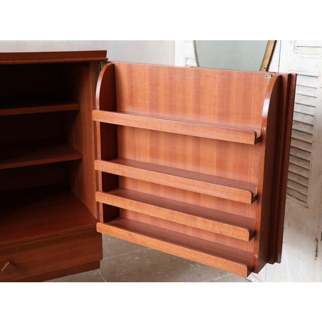 Mid-Century Modern Teak Sideboard by Gaston Poisson, 1960s For Sale - Image 15 of 18