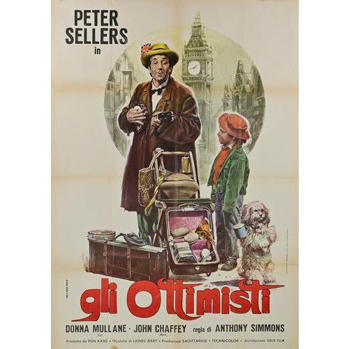 Gli Ottimisti (The Optimists of Nine Elms) Poster, Italy/UK, 1973 For Sale - Image 4 of 5