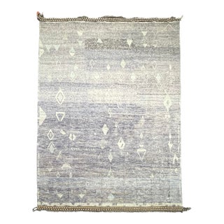 Hand Knotted Borderless Moroccan Design Rug. 11'10" X 15'10" For Sale