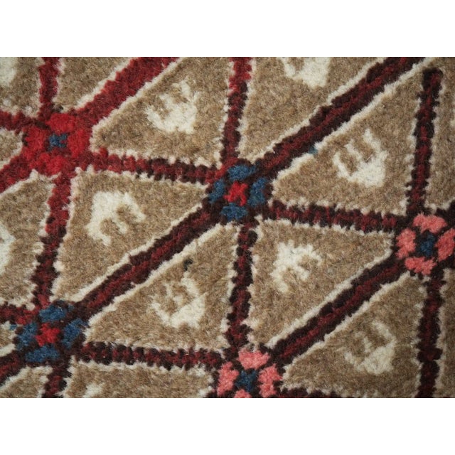 Textile Rug Hamadan in Wool and Cotton For Sale - Image 7 of 10
