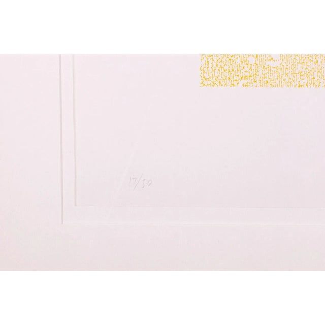 Mid 20th Century Mid 20th Century EK Spectrum III 17/50 Signed Lithograph by Ellsworth Kelly For Sale - Image 5 of 10