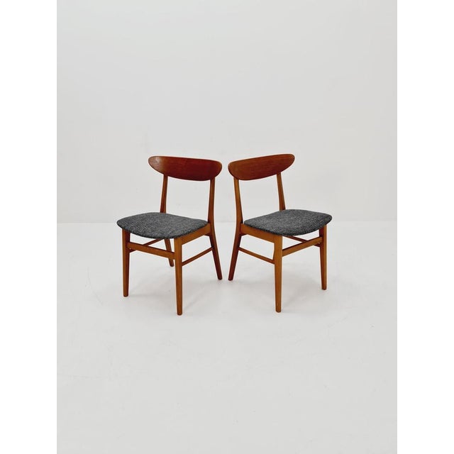 Danish Teak Dining Chairs, 1960s, Set of 2 For Sale - Image 10 of 10